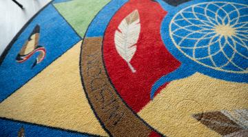 seven sacred teachings rug